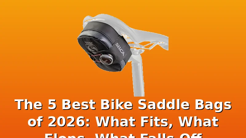 The 5 Best Bike Saddle Bags of 2026: What Fits, What Flops, What Falls Off - CyclePerch review with measurements and honest opinion