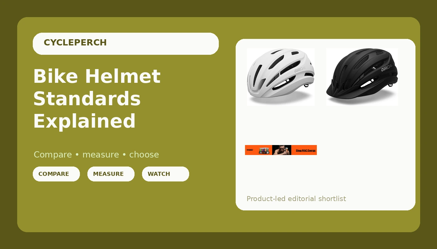 Bike Helmet Standards Explained - CyclePerch review with measurements and honest opinion