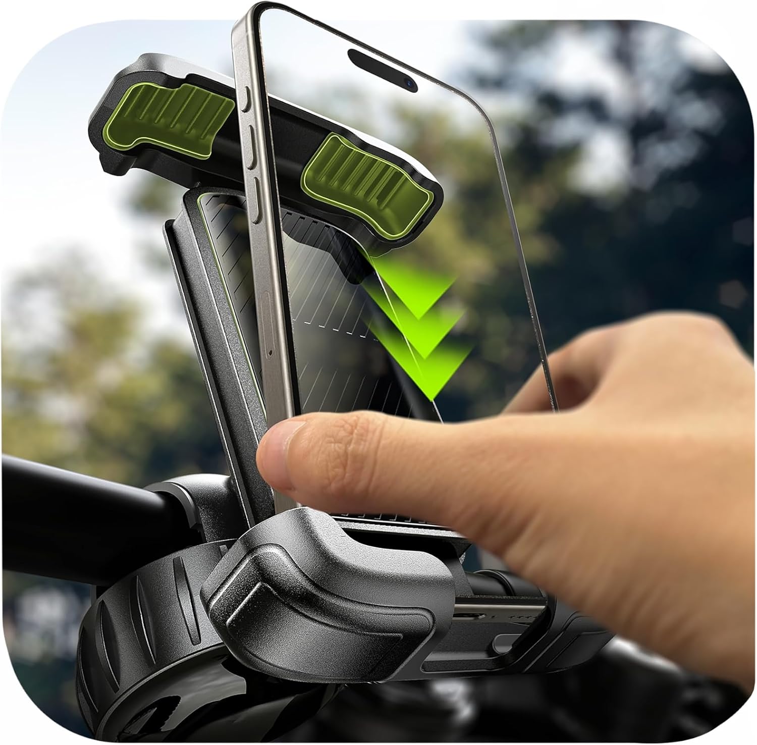 LISEN Bike Phone Holder (B0CJTGQVKC)